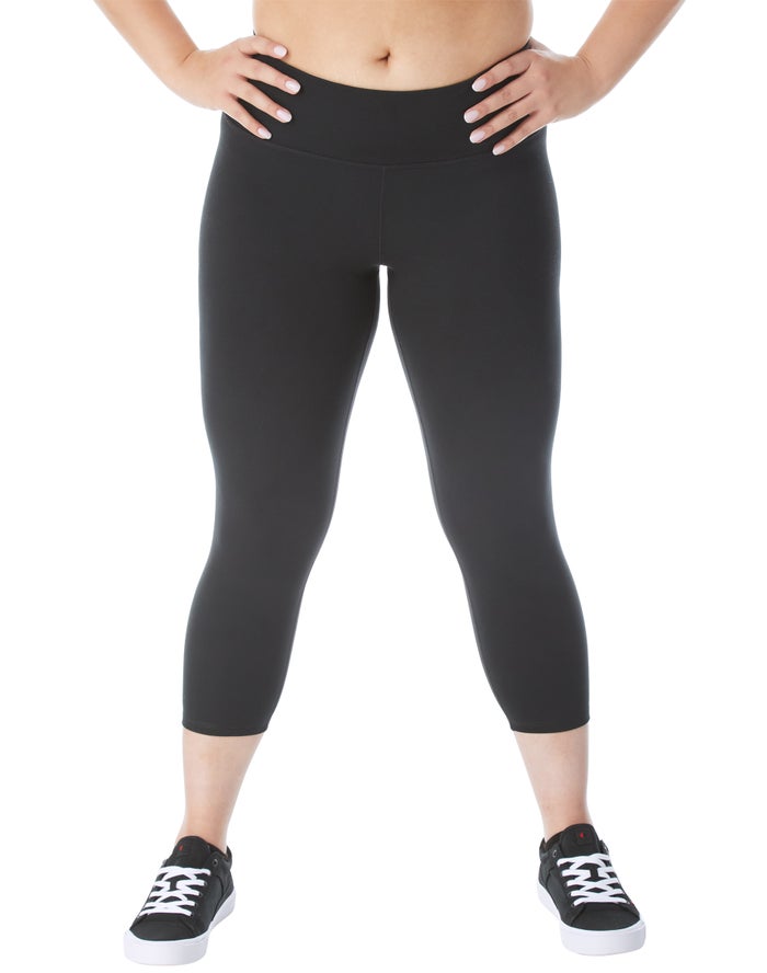 Leggings Champion Mujer - Plus Soft Touch Crop 21 ( Negras ) 9325718-UH